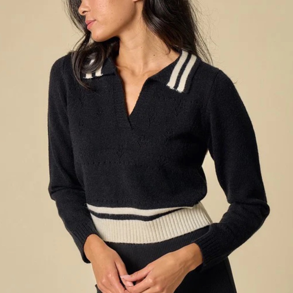 Collared sweater